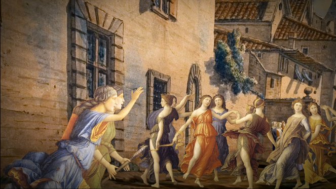 Les Petits Secrets des grands tableaux - Le Printemps -1482 - Sandro Botticelli - Filmfotók