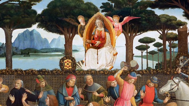 Hundert Meisterwerke und ihre Geheimnisse - Le Printemps -1482 - Sandro Botticelli - Filmfotos