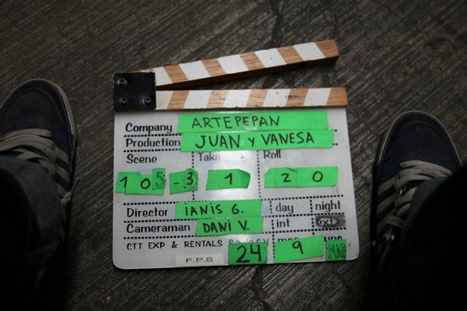 Juan y Vanesa - Del rodaje