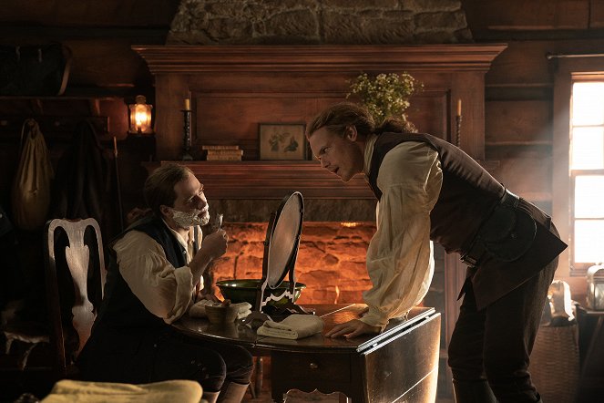 Outlander - Az idegen - Season 5 - A lángoló kereszt - Filmfotók - Richard Rankin, Sam Heughan