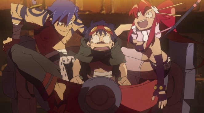 Tengen toppa Gurren Lagann - Omae no Doriru de Ten o Tsuke! - Kuvat elokuvasta