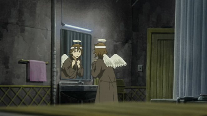 Haibane Renmei - Die Stadt und ihre Mauer / Die Toogas / Der Haibane-Verband - Filmfotos