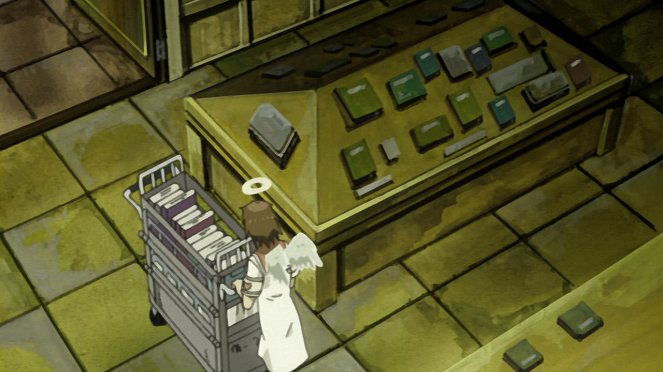 Haibane Renmei - Library — Abandoned Factory — Beginning of the World - Photos