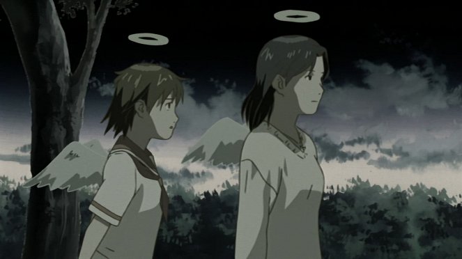Stowarzyszenie Szaropiórych - Toshokan — Haikōjō — Sekai no hajimari - Z filmu