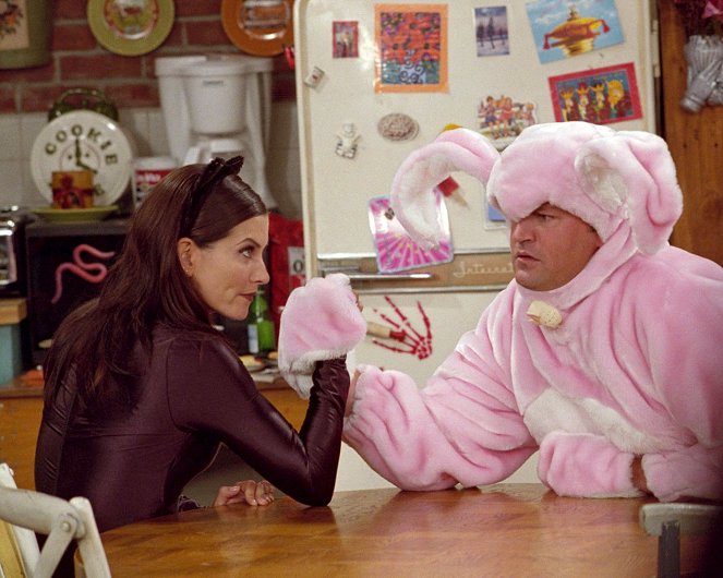 Friends - The One with the Halloween Party - Photos - Courteney Cox, Matthew Perry