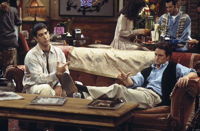 Friends - The One with the Thumb - Photos - David Schwimmer, Matthew Perry
