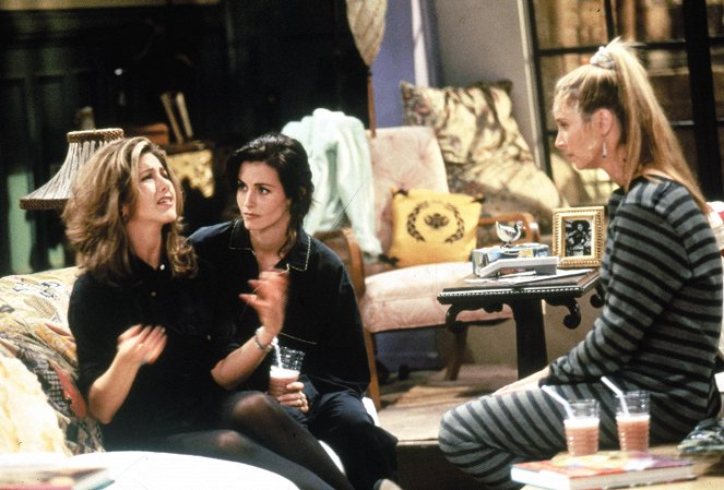 Friends - The One with George Stephanopoulos - Van film - Jennifer Aniston, Courteney Cox, Lisa Kudrow