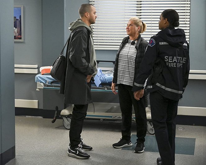 Grey's Anatomy - Die jungen Ärzte - Season 16 - Der tollste Job der Erde - Dreharbeiten - Jesse Williams