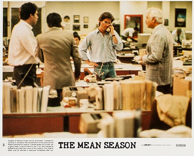 The Mean Season - Lobbykaarten - Kurt Russell, Richard Bradford