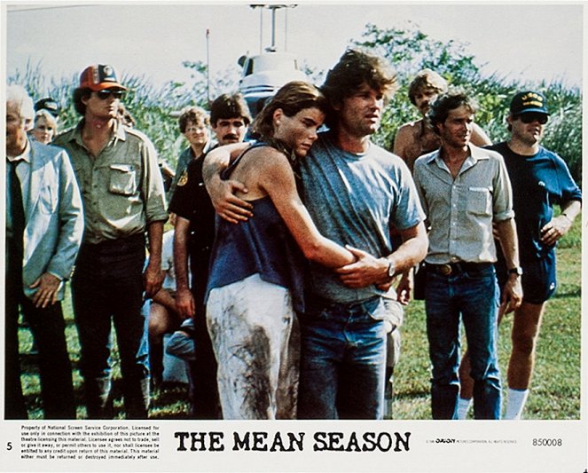 The Mean Season - Lobby karty - Mariel Hemingway, Kurt Russell
