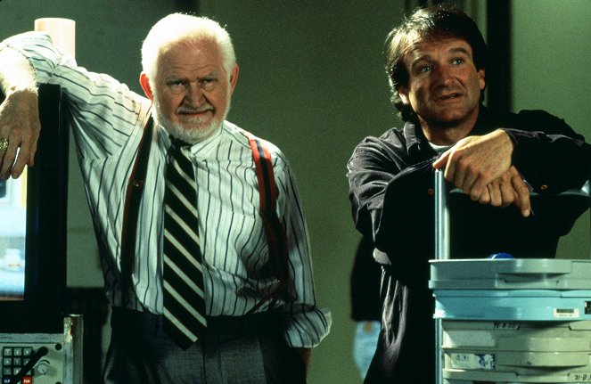 Mrs. Doubtfire - Apa csak egy van - Filmfotók - Robert Prosky, Robin Williams