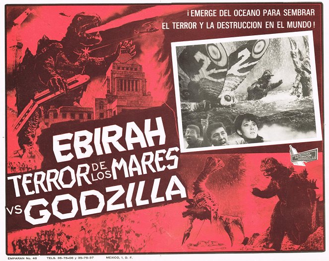 Godzilla - Das Ungeheuer aus der Tiefe - Lobbykarten