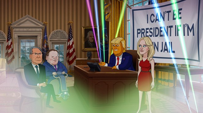 Our Cartoon President - Secret Money - Photos