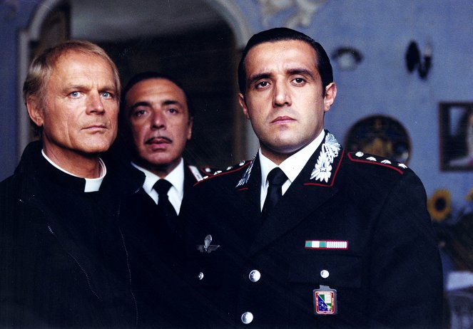 Don Matteo - A szent nyomozó - Filmfotók - Terence Hill, Nino Frassica, Flavio Insinna