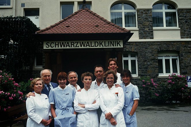 Die Schwarzwaldklinik - Werbefoto - Klausjürgen Wussow, Sascha Hehn, Gaby Dohm