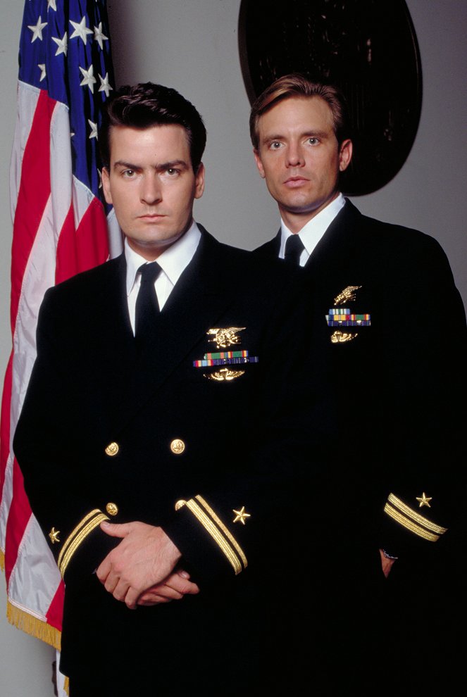 Navy Seals - Werbefoto - Charlie Sheen, Michael Biehn