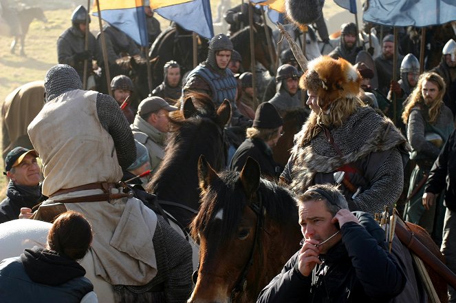 Arn - templársky rytier - Z nakrúcania - Anders Baasmo Christiansen