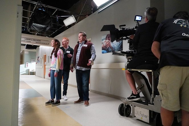 Moderni perhe - I'm Going to Miss This - Kuvat kuvauksista - Aubrey Anderson-Emmons, Jesse Tyler Ferguson, Eric Stonestreet