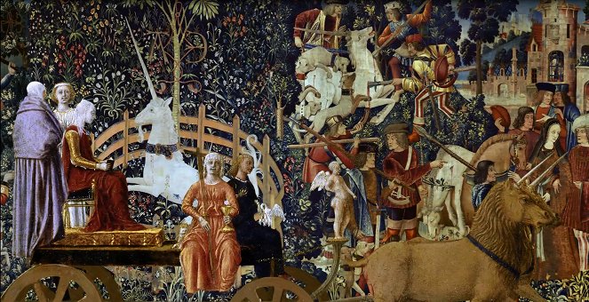 Les Petits Secrets des grands tableaux - La Dame à la Licorne - 1500 - Anonyme. - Z filmu