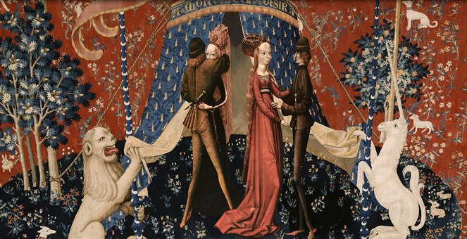 Les Petits Secrets des grands tableaux - La Dame à la Licorne - 1500 - Anonyme. - Van film