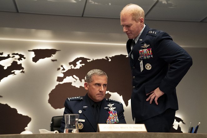 Space Force - Mark and Mallory Go to Washington - Photos - Steve Carell, Noah Emmerich