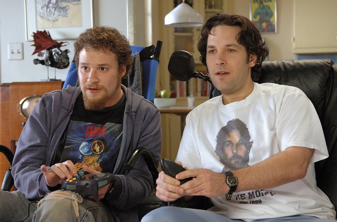 40 let panic - Z filmu - Seth Rogen, Paul Rudd