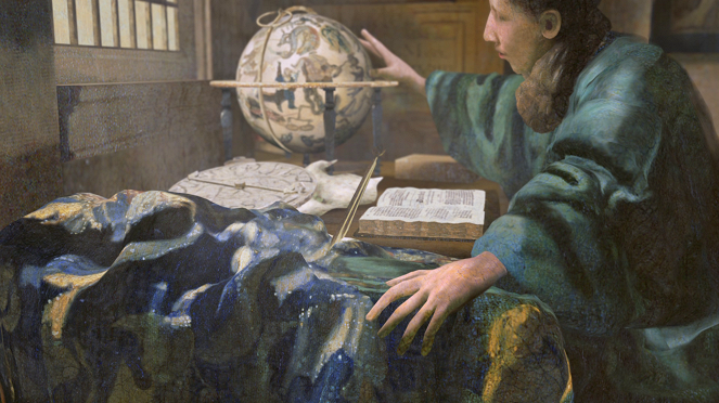 Smart Secrets of Great Paintings - L'Astronome, Johannes Vermeer - 1668 - Photos