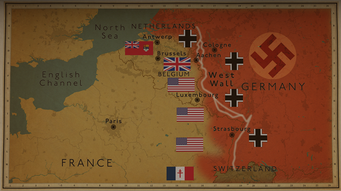 World War II - Battles for Europe - Battle for the Siegfried Line - Film