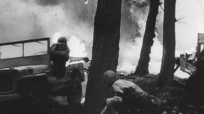 Toinen maailmansota - taistelut Euroopasta - Ardennien taistelu - Kuvat elokuvasta