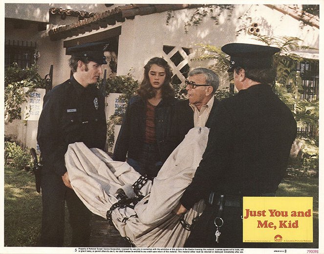 Just You and Me, Kid - Cartes de lobby - Brooke Shields, George Burns