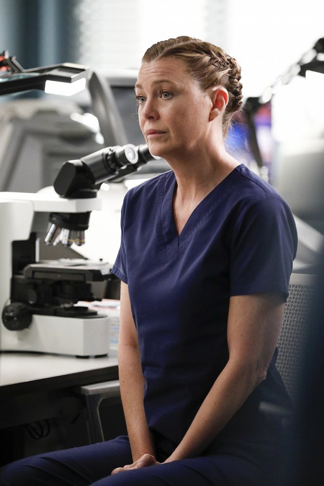 Grey's Anatomy - Season 16 - Put on a Happy Face - Van film - Ellen Pompeo