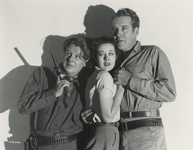The Mummy's Hand - Werbefoto - Wallace Ford, Peggy Moran, Dick Foran