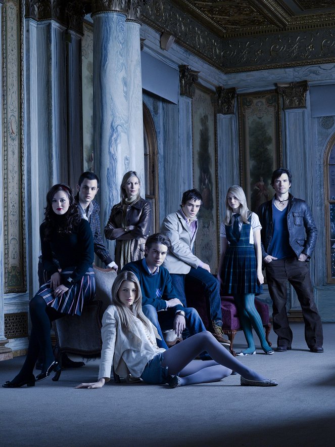 Gossip Girl - Promoción - Leighton Meester, Penn Badgley, Kelly Rutherford, Blake Lively, Chace Crawford, Ed Westwick, Taylor Momsen, Matthew Settle