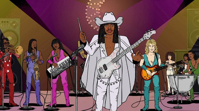 Mike Judge Presents: Tales from the Tour Bus - Rick James (Part Two) - Van film