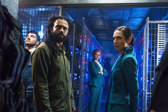 Snowpiercer - Season 1 - First, the Weather Changed - Photos - Sam Otto, Daveed Diggs, Alison Wright, Jennifer Connelly