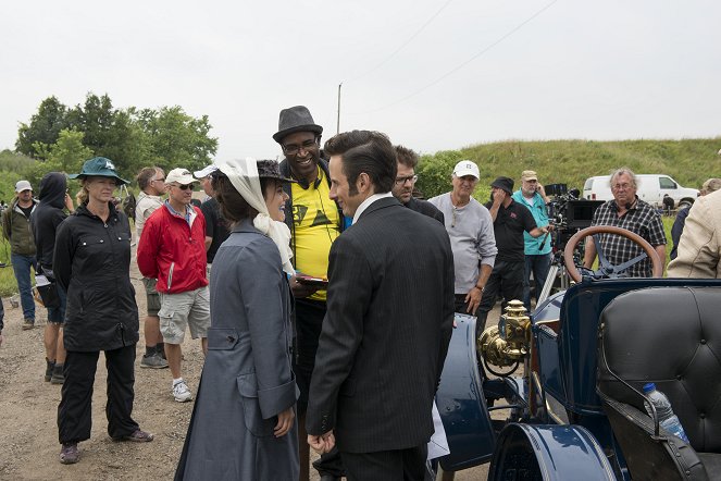 Murdoch Mysteries - Season 8 - Murdoch Takes Manhattan - Making of - Georgina Reilly, Jonny Harris