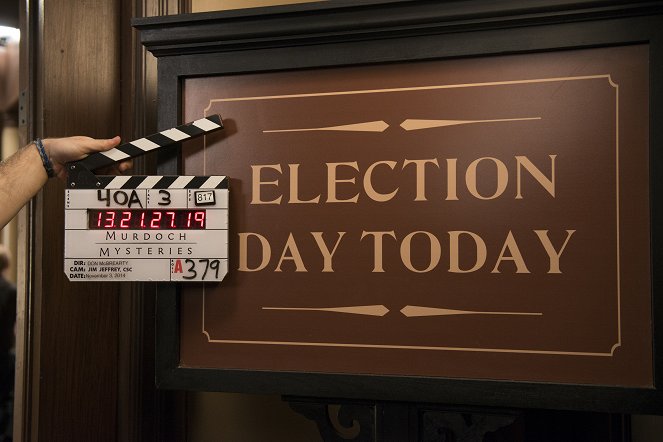Murdoch Mysteries - Election Day - Van de set