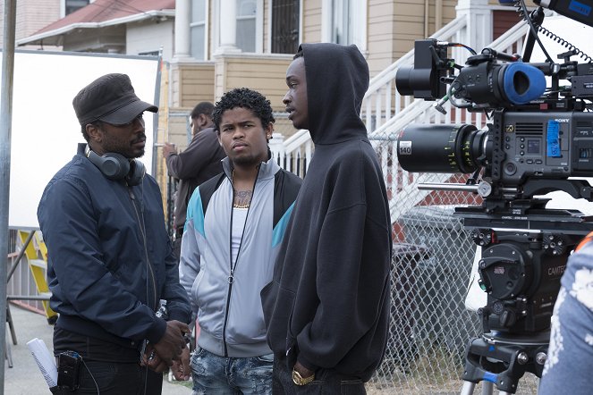 All Day and a Night - Tournage - Joe Robert Cole, Ashton Sanders