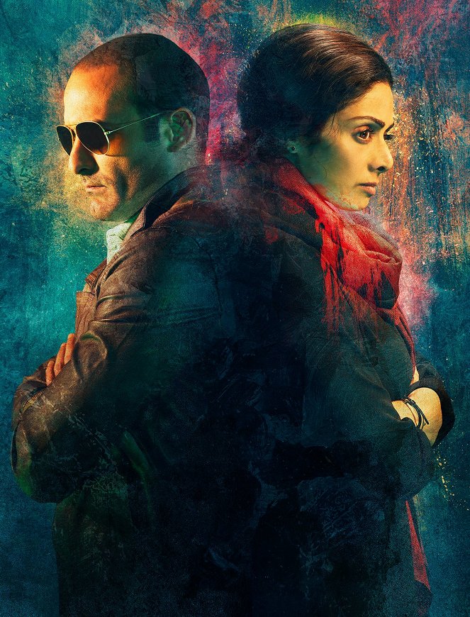 Mom - Der Ruf nach Vergeltung - Werbefoto - Akshaye Khanna, Sridevi