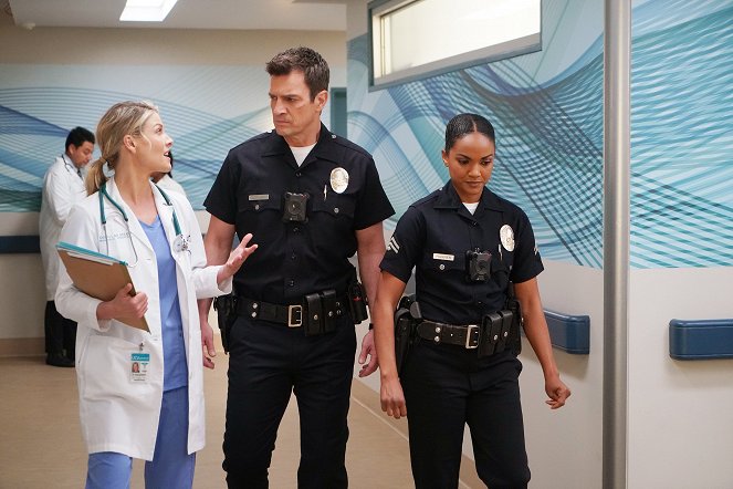The Rookie - Day of Death - Photos - Ali Larter, Nathan Fillion, Mekia Cox