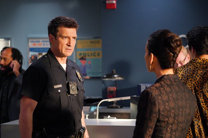 The Rookie - Follow-Up Day - Do filme - Nathan Fillion