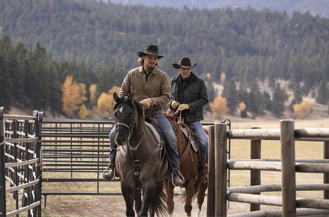 Yellowstone - Season 2 - Z filmu - Luke Grimes, Kevin Costner
