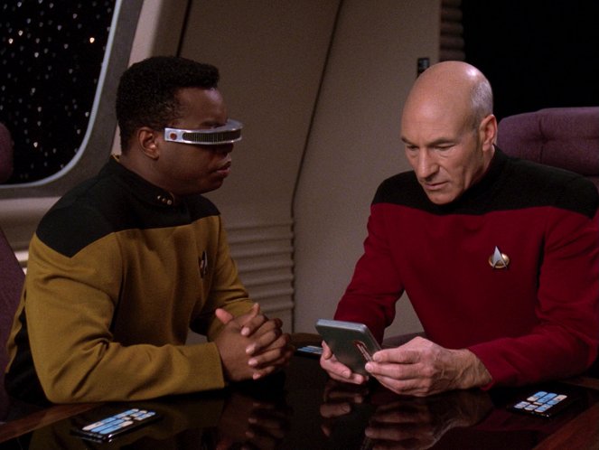Star Trek: A Geração Seguinte - A caçada - Do filme - LeVar Burton, Patrick Stewart
