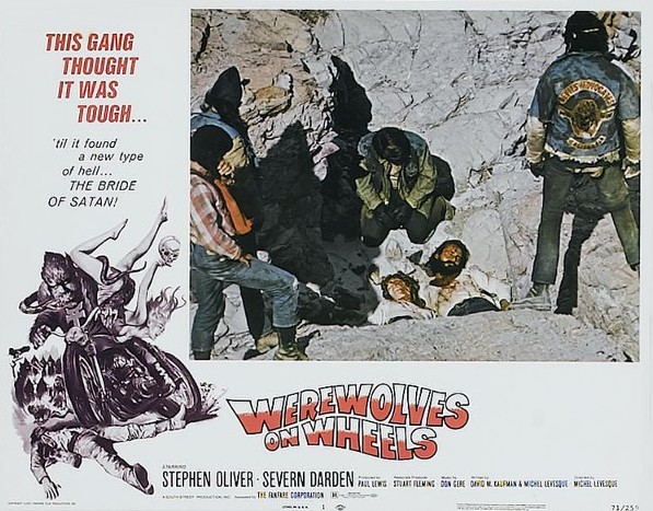 Werewolves on Wheels - Lobby Cards