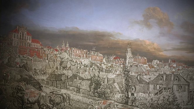 Smart Secrets of Great Paintings - Vue de Varsovie depuis la terrasse du Palais Royal, Bernardo Bellotto - 1773 - Photos
