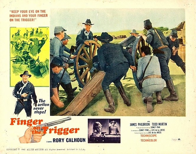 Finger on the Trigger - Lobby Cards