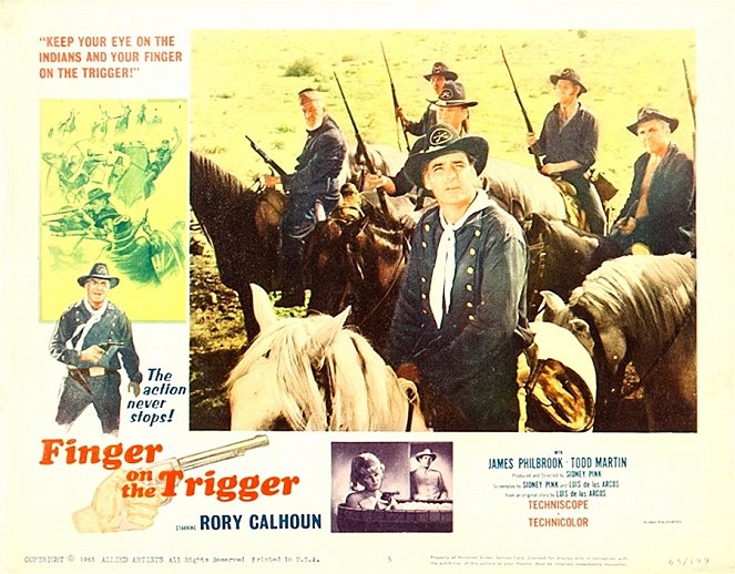 Finger on the Trigger - Lobby Cards