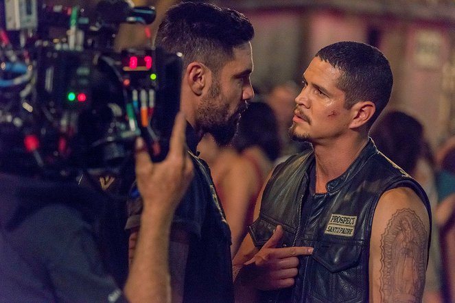 Mayans M.C. - Fin de partie - Tournage - Clayton Cardenas, JD Pardo