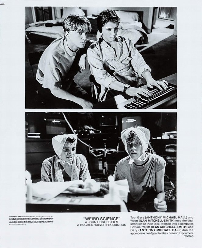 Weird Science - Lobby Cards - Anthony Michael Hall, Ilan Mitchell-Smith