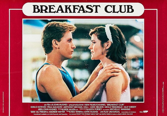 The Breakfast Club - Cartes de lobby - Emilio Estevez, Ally Sheedy